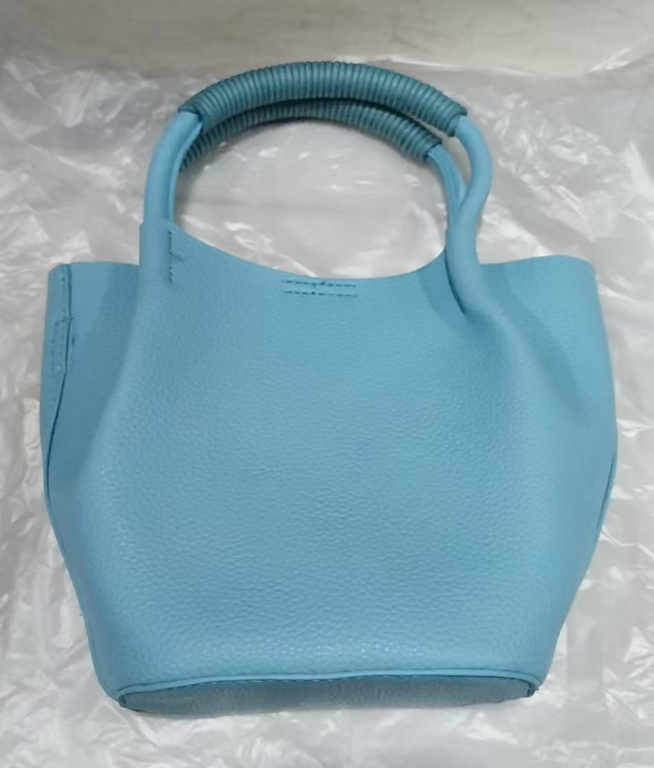 Lady Hand-held Vegetable Basket Processing Top Handbags