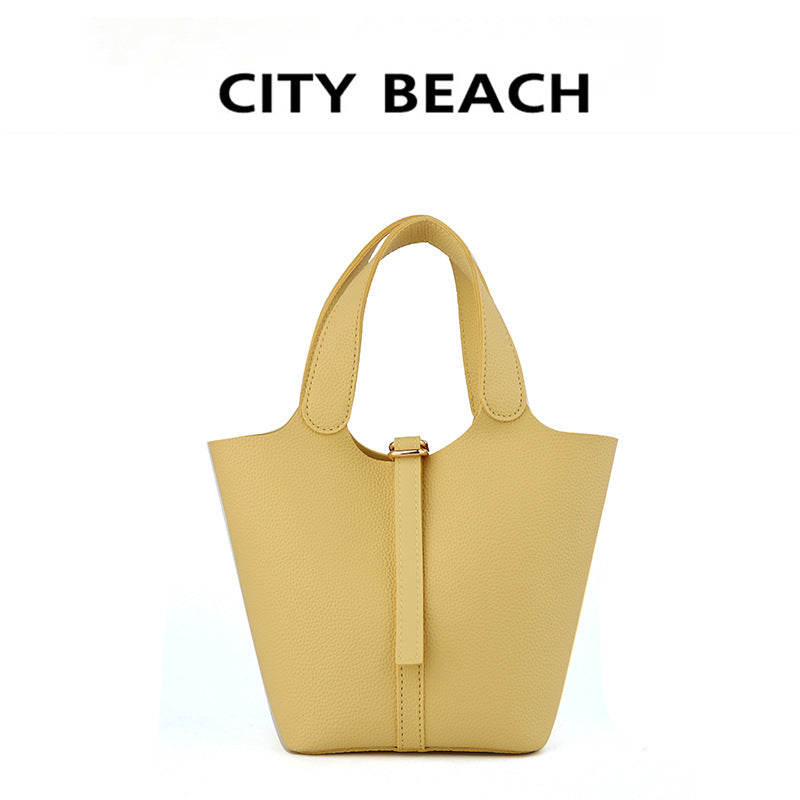 Vegetable Basket Large Capacity Today High-grade Women's Handbag