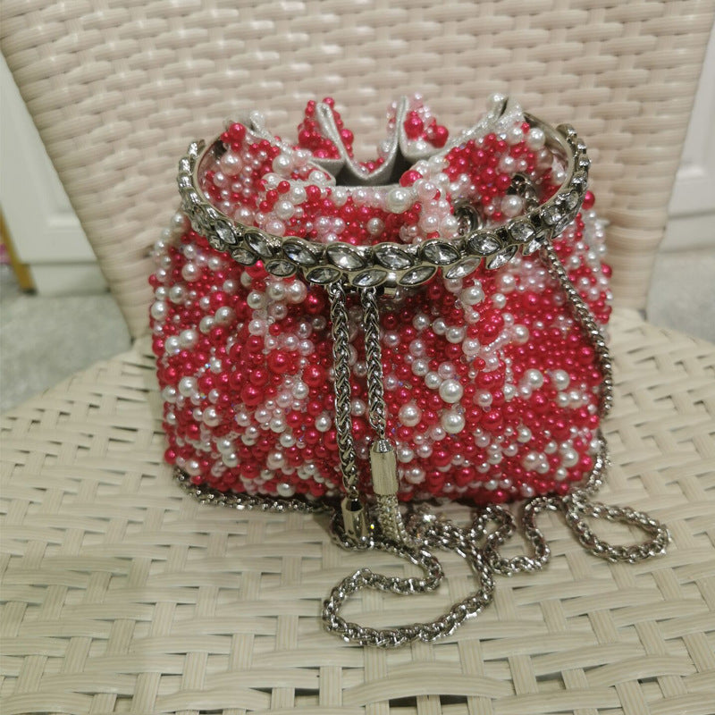 Women's Heron Live Streaming On Tassel Rhinestone Shoulder Bags