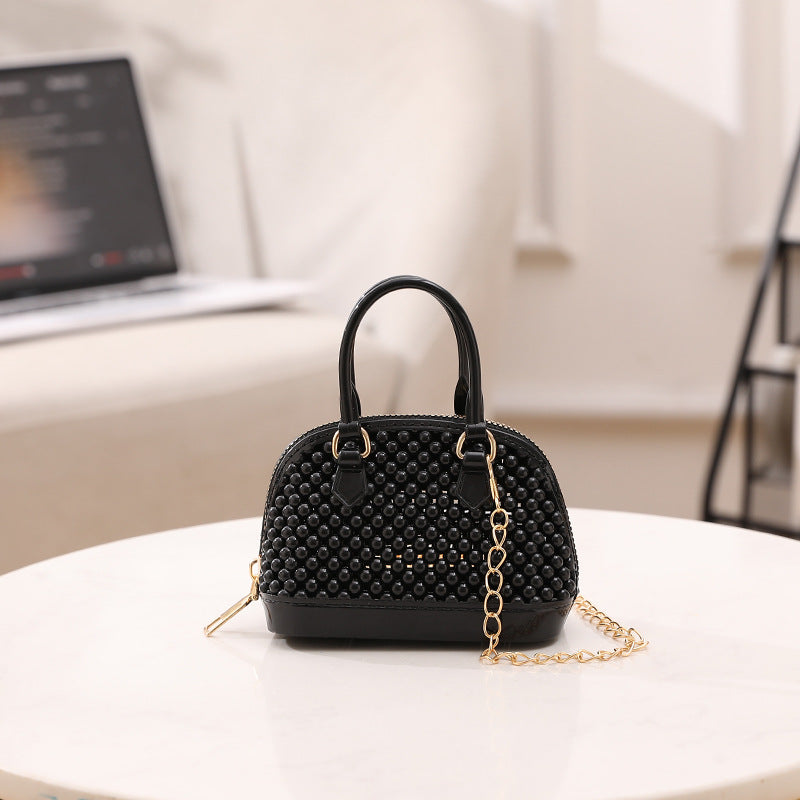 Mini Korean Style Fashion Shell Hollow Women's Handbag