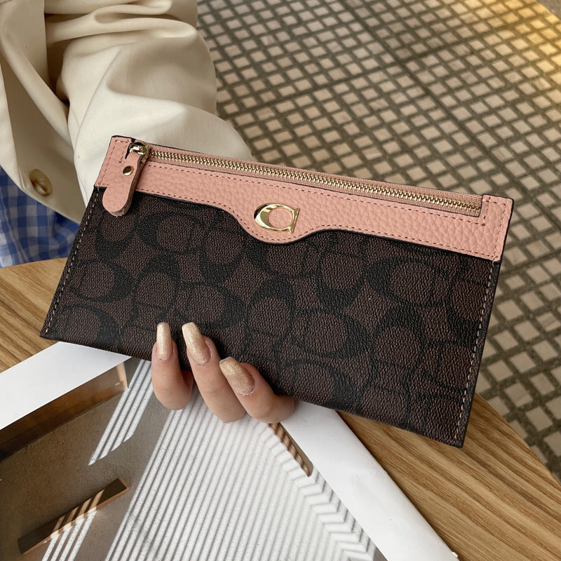 Women's Long Fashionable High-grade Design Mobile Ladies Wallet