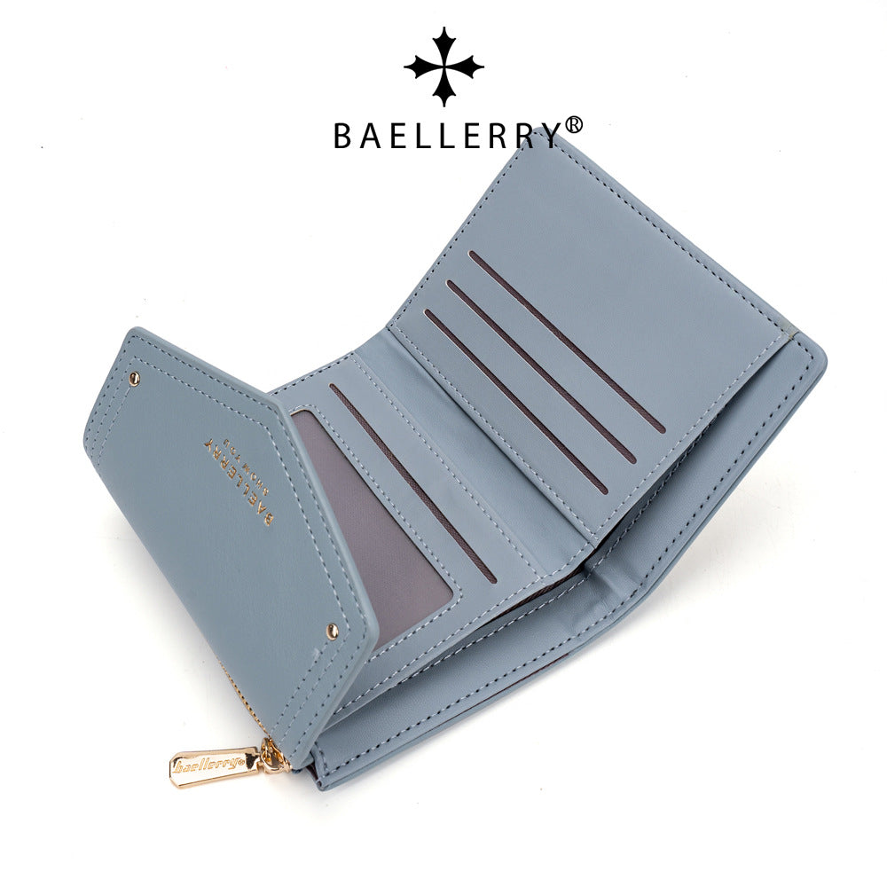 Women's Short Fashion Korean Multi Slots Ladies Wallet