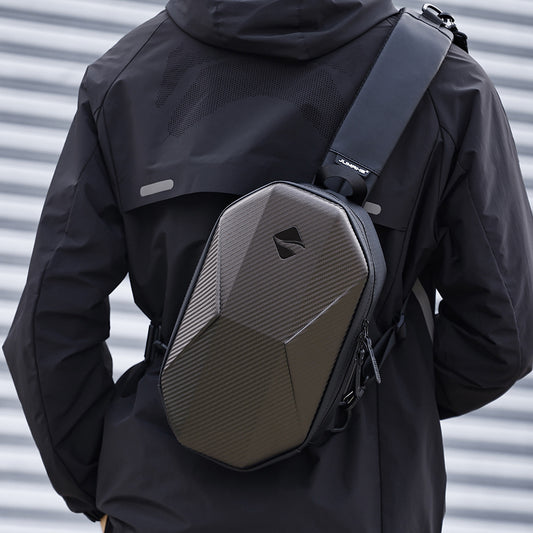 Men's High Quality Hard Shell Large Capacity Men's Chest Bags