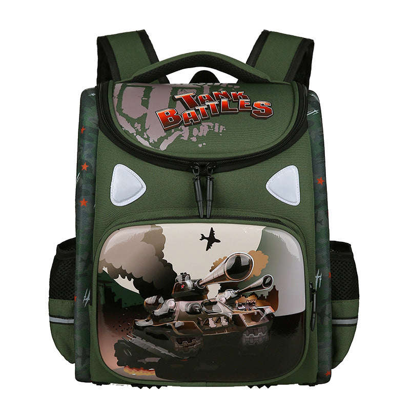 Primary Full Open Hard Shell Cartoon Elementary School Students' Schoolbags