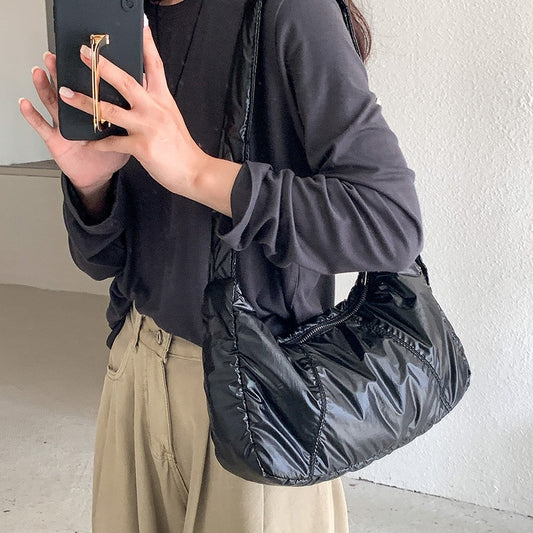 Women's Fashion For Class Feeding Cotton Soft Shoulder Bags