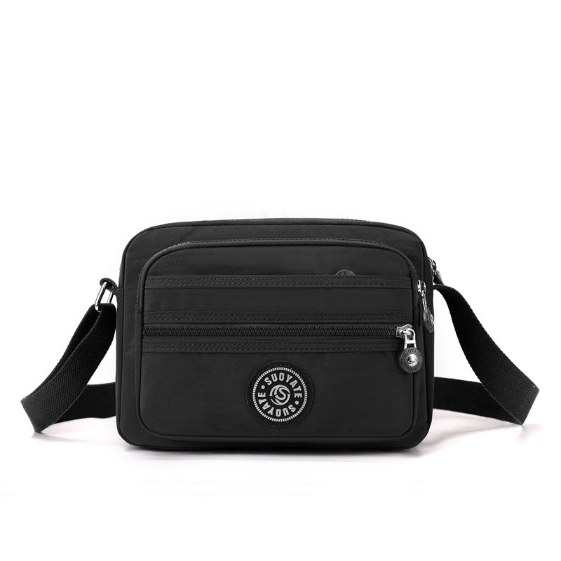 Fashion Neutral Waterproof Nylon Zipper For Women's Messenger Bag
