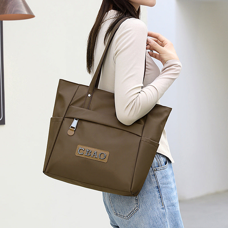 Women's Simple Fashion Large Capacity Nylon Trendy Urban Women's Shoulder Bag