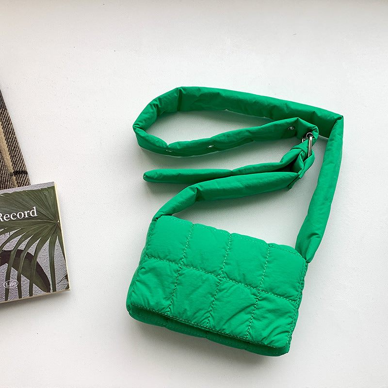 Down Niche High Sense Klein Blue Crossbody Bags