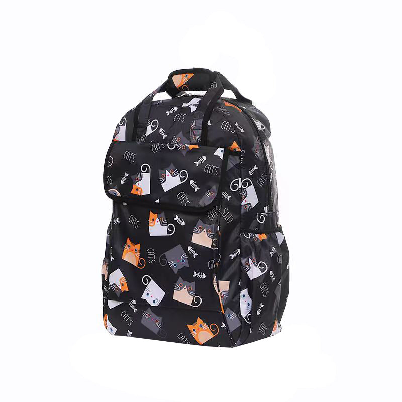 Slouchy Coverable Waterproof Fabric Excursion Multifunctional Travel Bags