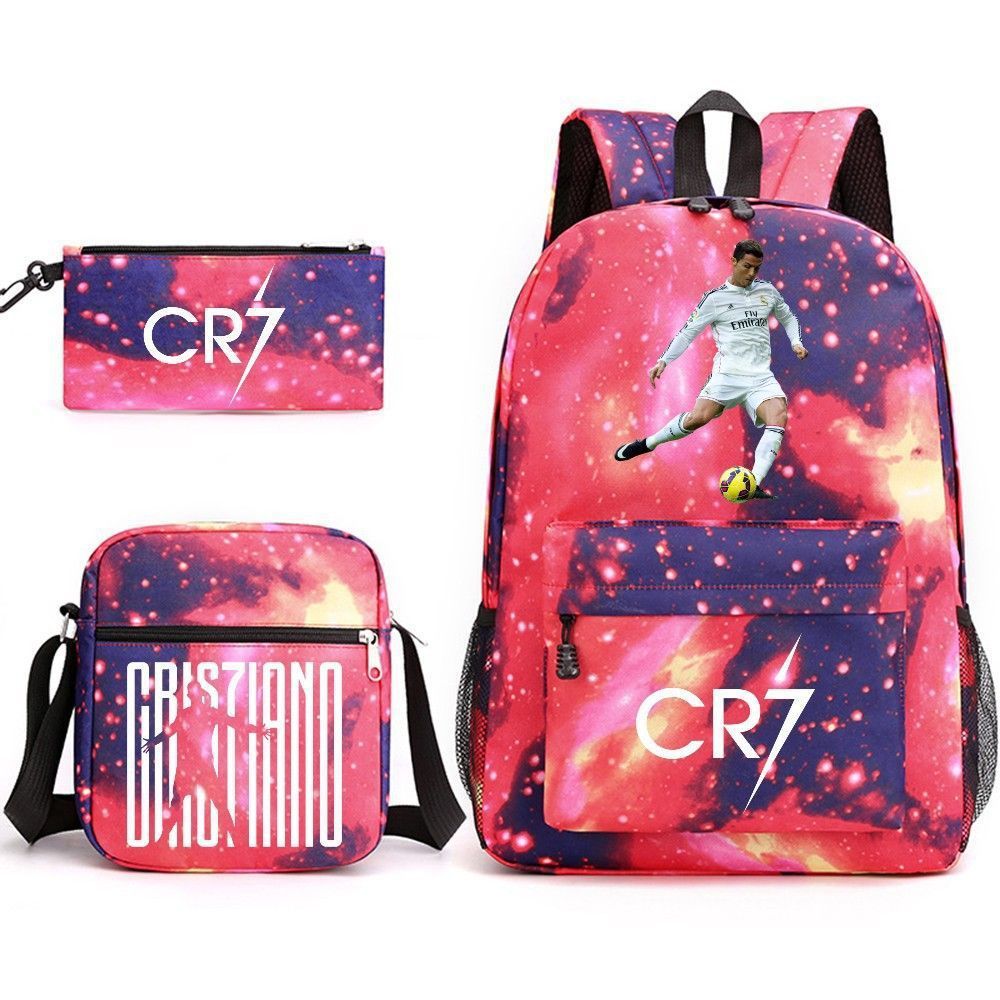 Pencil Three-piece Canvas Large Capacity Leisure Shoulder Bags