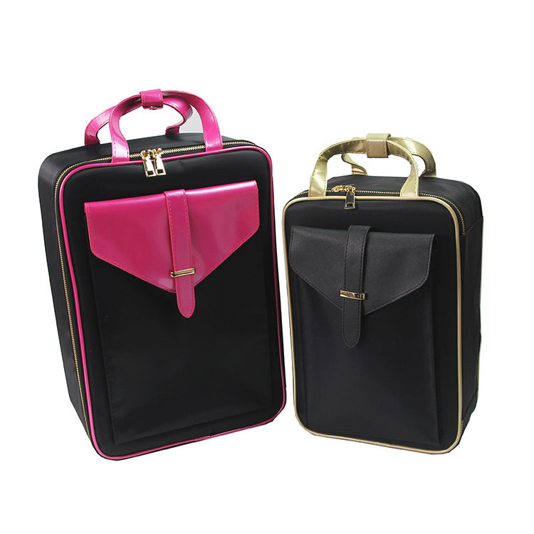 Portable Large Capacity Makeup Artist Boxes Cosmetic Bags