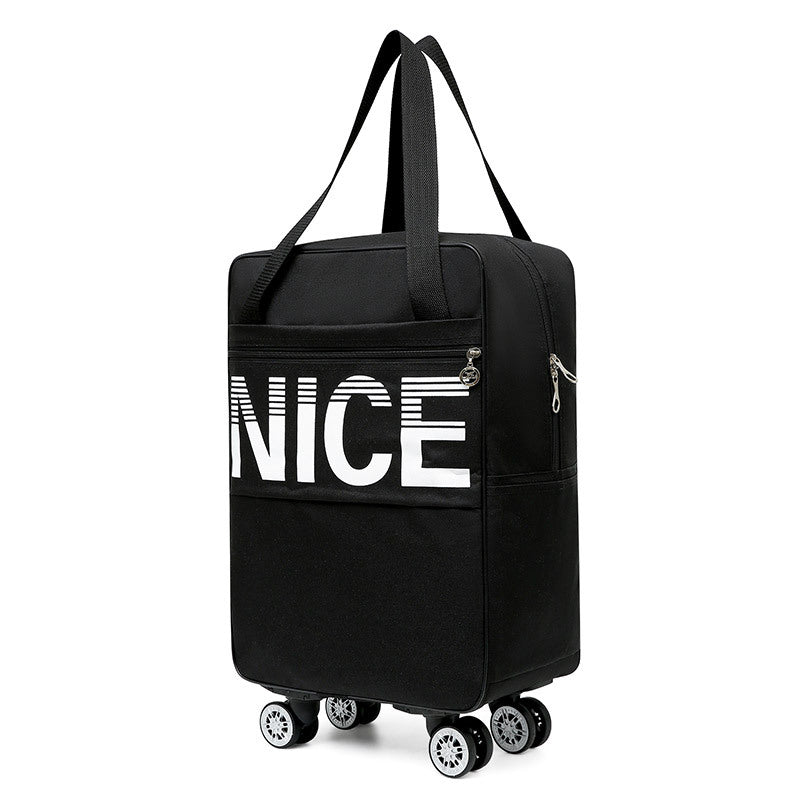 Women's & Men's & Pull Large Capacity Storage Supermarket Travel Bags