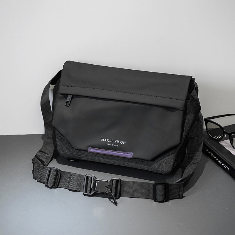 Men's Unique Fashion Motorcycle Riding Back Men's Shoulder Bags