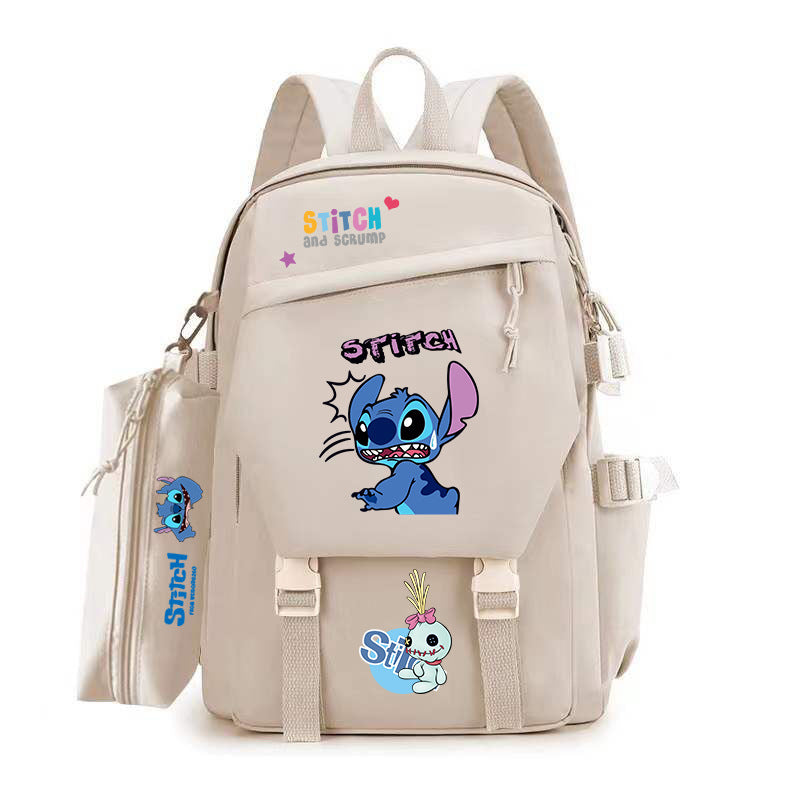 Stitch Pencil Large Capacity Trendy Hot Backpacks
