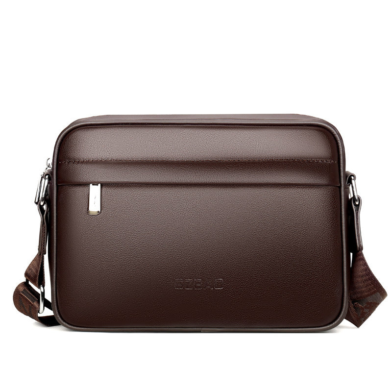 Men's Horizontal Business Cattle Leather Fashion Trends Bags