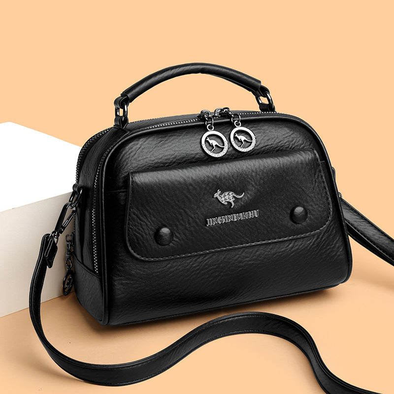 Women's Large Capacity Fashion Texture Commuting Elegant Handbags
