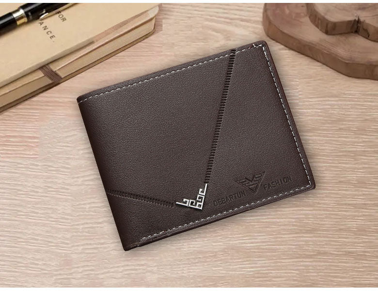 Men's Multiple Slots Certificate Large Capacity Business Men's Wallet