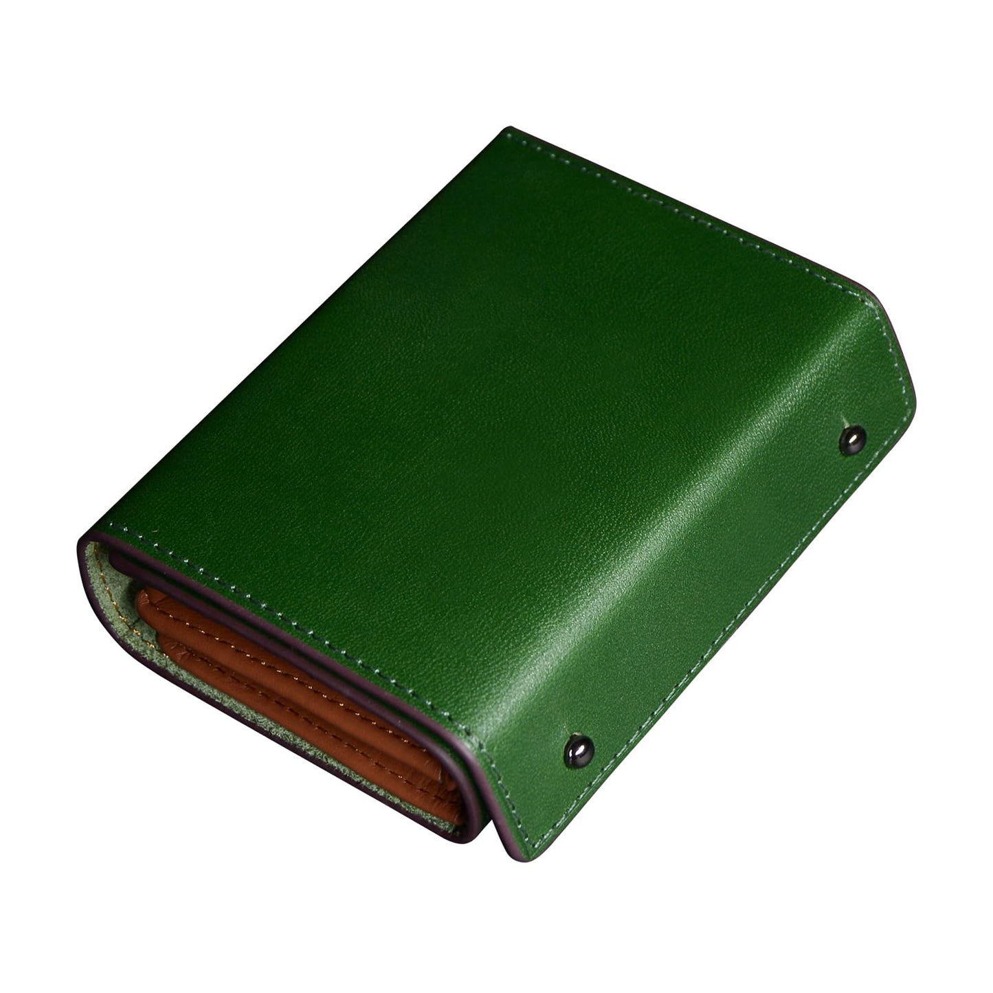 Men's Genuine Leather Business Swiping Raccoon Wood Men's Wallets