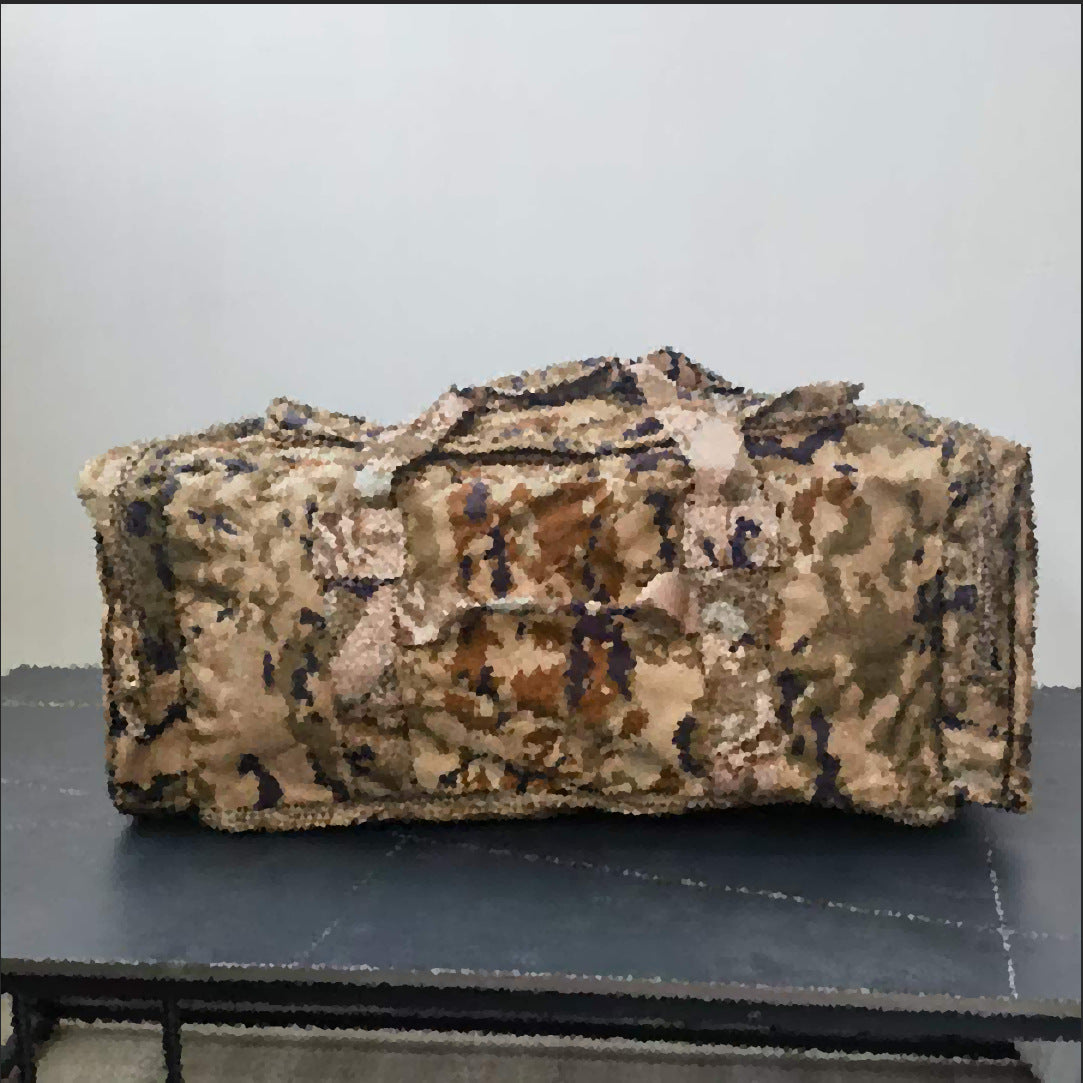 Camouflage Front Back Folding Storage Duffel Tactical Bags