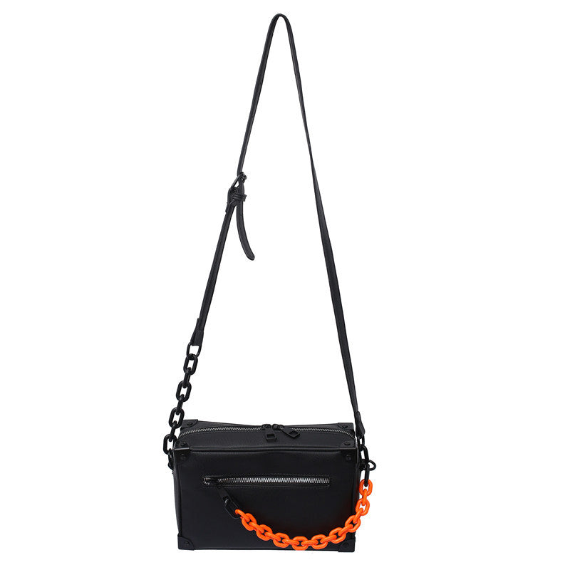 Men's High Texture Chain Box Super Popular Bags