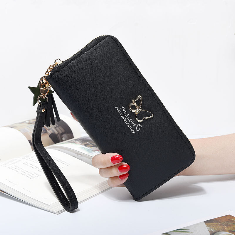 Comfortable Women's Cute Bow Fashionable Long Ladies Wallet
