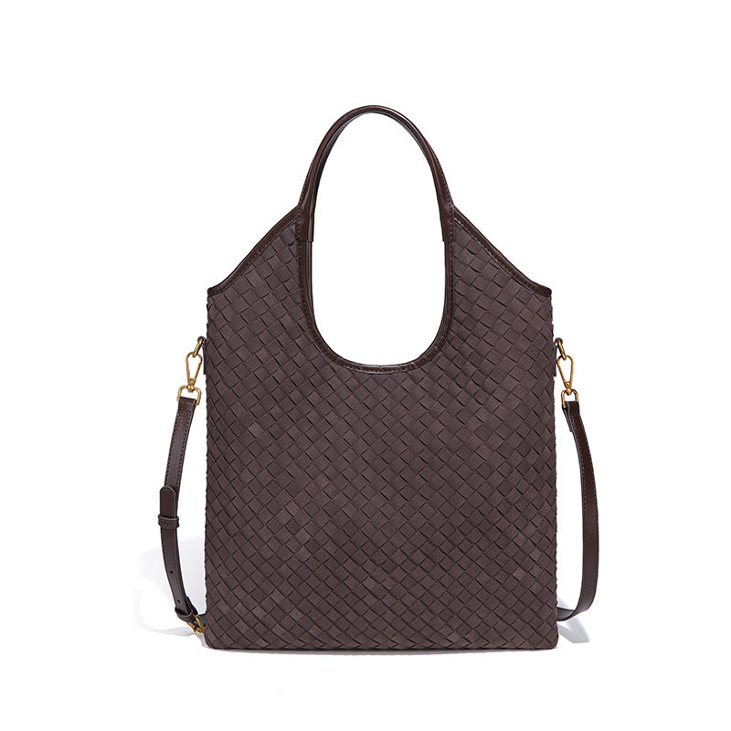 Women's Fashionable Frosted Portable Commuter Large Capacity Women's Handbag