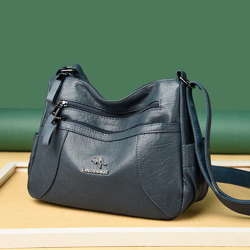 Women's Korean Style Simple Large Capacity Mom Crossbody Bags