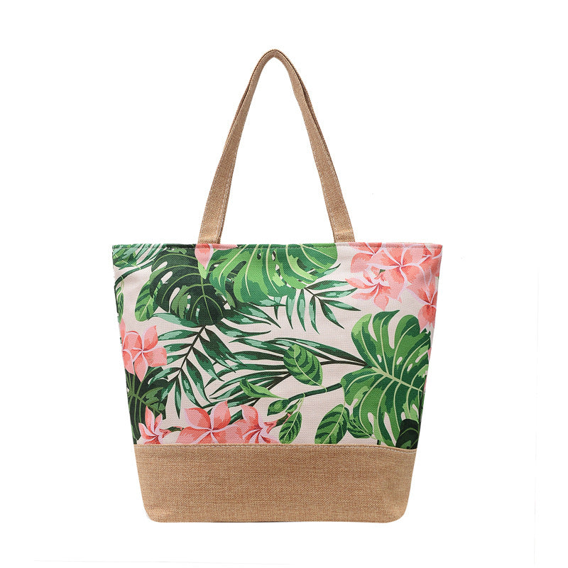 Women's Portable Simple Hot Printed Pattern Craft Large Women's Shoulder Bag