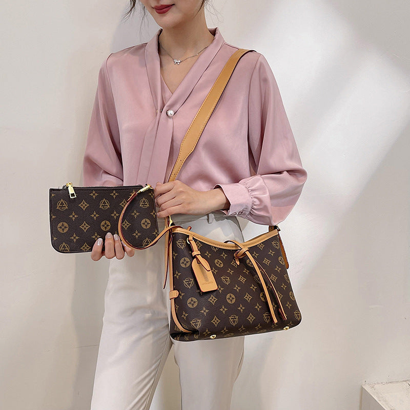 Women's High-grade Vintage Printed Versatile Large Capacity Bags