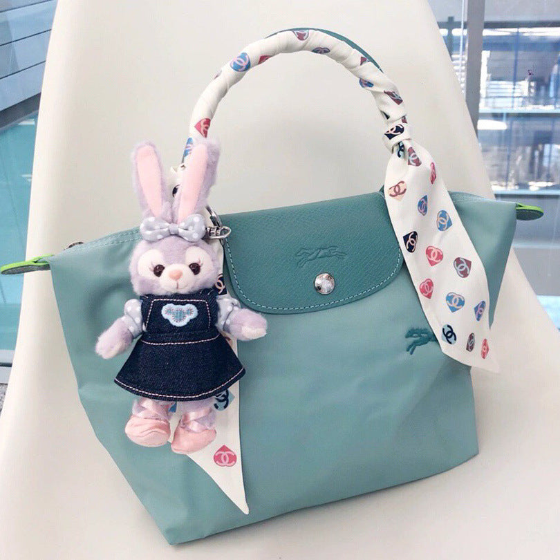 Women's Nylon Dumpling Embroidered Large Capacity Totes Shoulder Bags