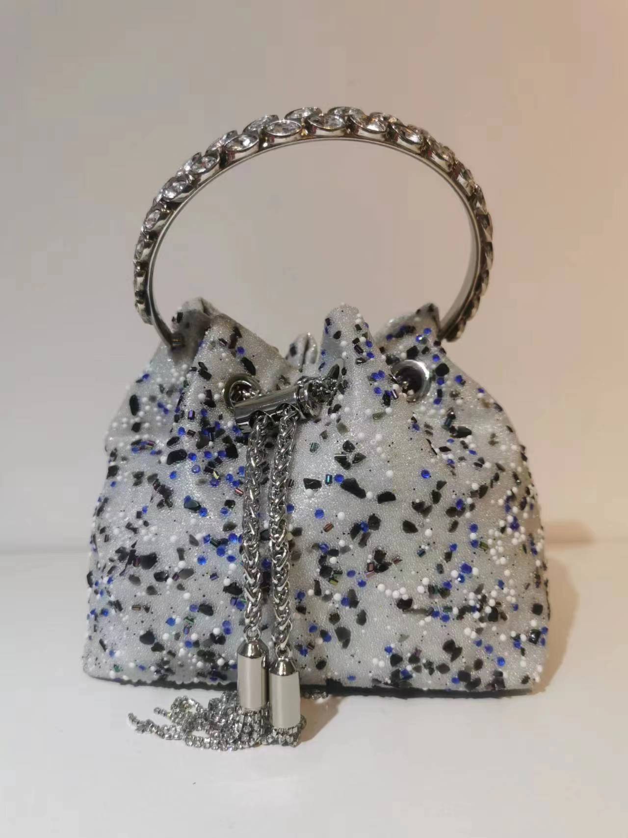 Women's Heron Live Streaming On Tassel Rhinestone Shoulder Bags