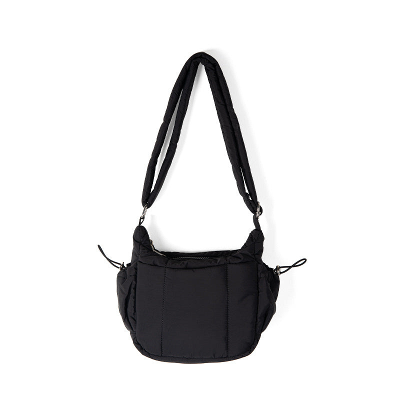 Women's Cloud Large Capacity Design Cotton Clothing Crossbody Bags