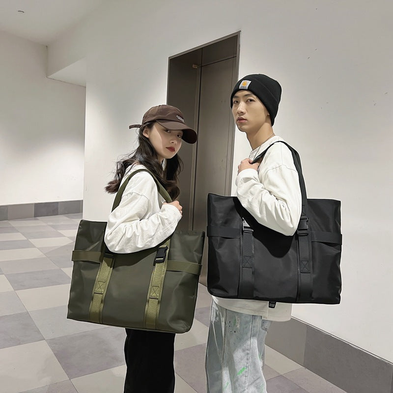 Men's Large Capacity Female Duffel Fitness Portable Short Travel Bags