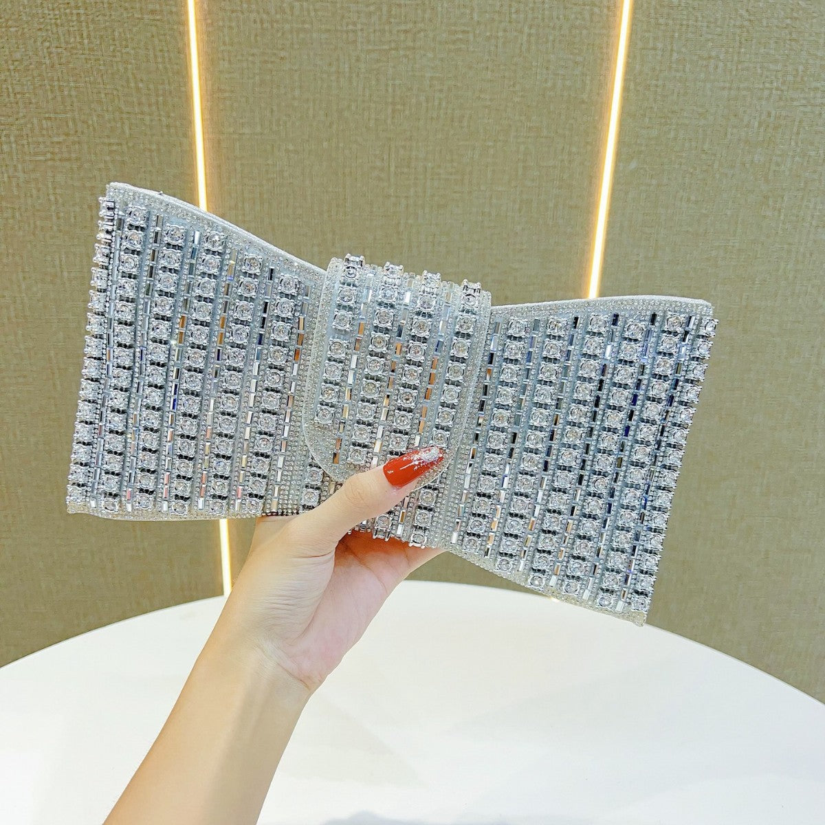 Retro High-grade Clutch Full Diamond Dinner Bags