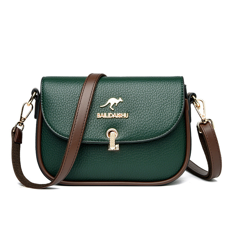 Women's Genuine Leather Soft Fashion Mother-in-law Crossbody Bags