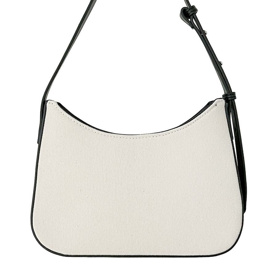 Women's Fashion Portable Underarm High-grade Leather Stitching Shoulder Bags