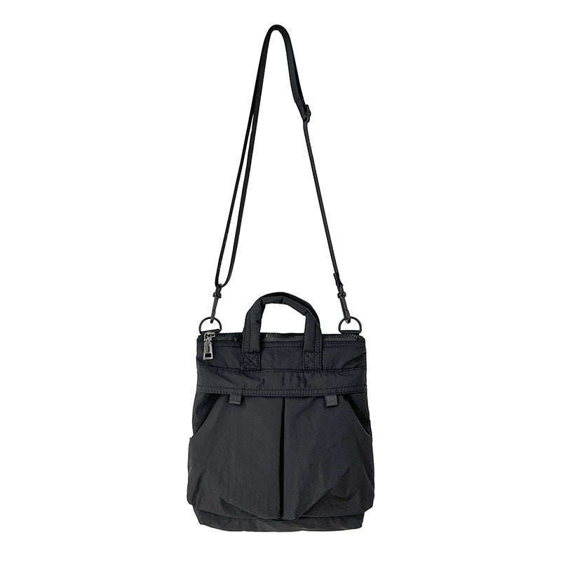 Female Large Capacity Solid Color Niche Shoulder Bags