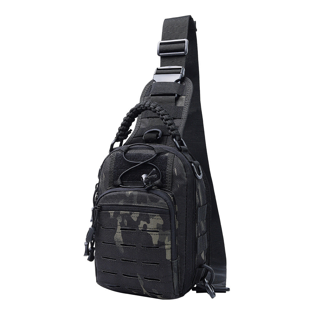 Men's Military Fans Camouflage Oxford Cloth Material Men's Chest Bags