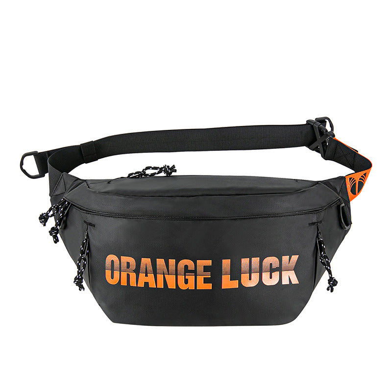 Lucky Street Simple Female Trendy Male Men's Messenger Bags