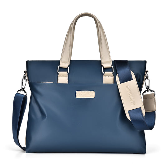 Men's Kangaroo Oxford Cloth Simple Large Capacity Men's Handbags