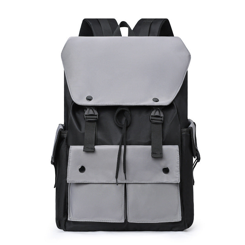 Men's Fashion Flip Leisure Large Capacity Computer Backpacks
