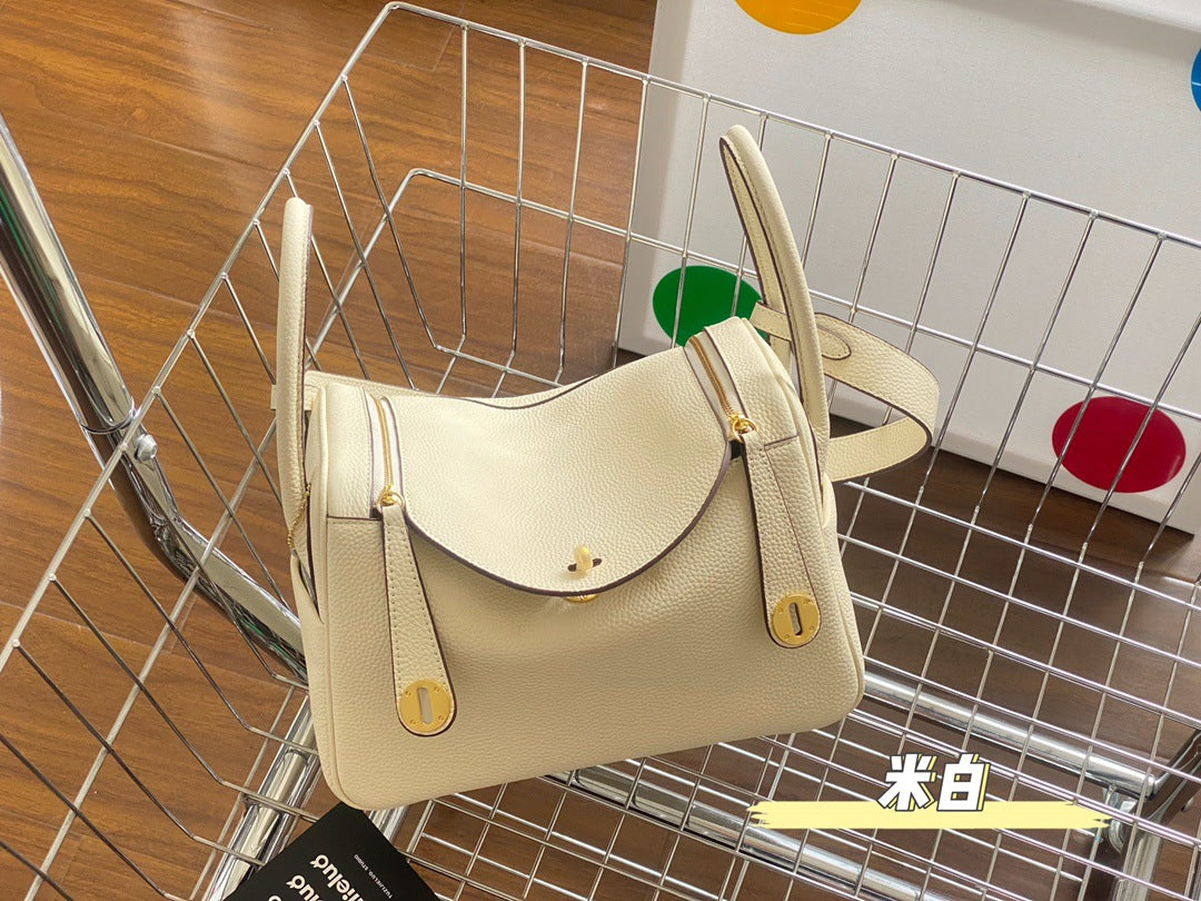 Lindy Cowhide Pillow Doctor Medical Box Bags