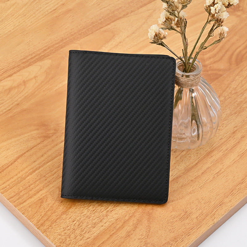 Layer Cowhide Passport Multiple Slots Swiping Card Holder