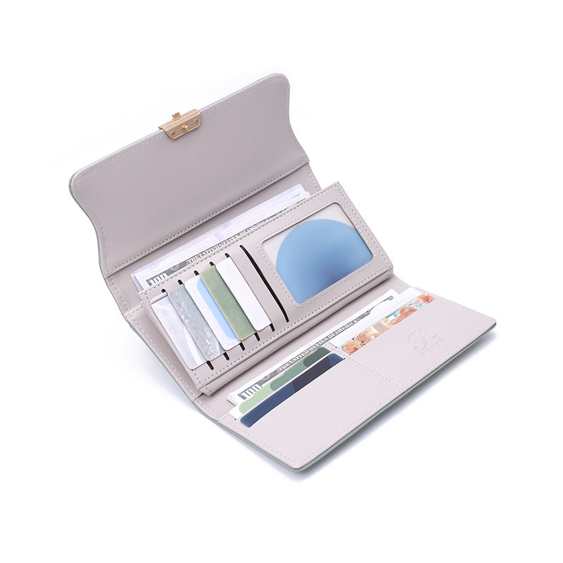 Women's Long Large Capacity Mobile Bank Ladies Wallet