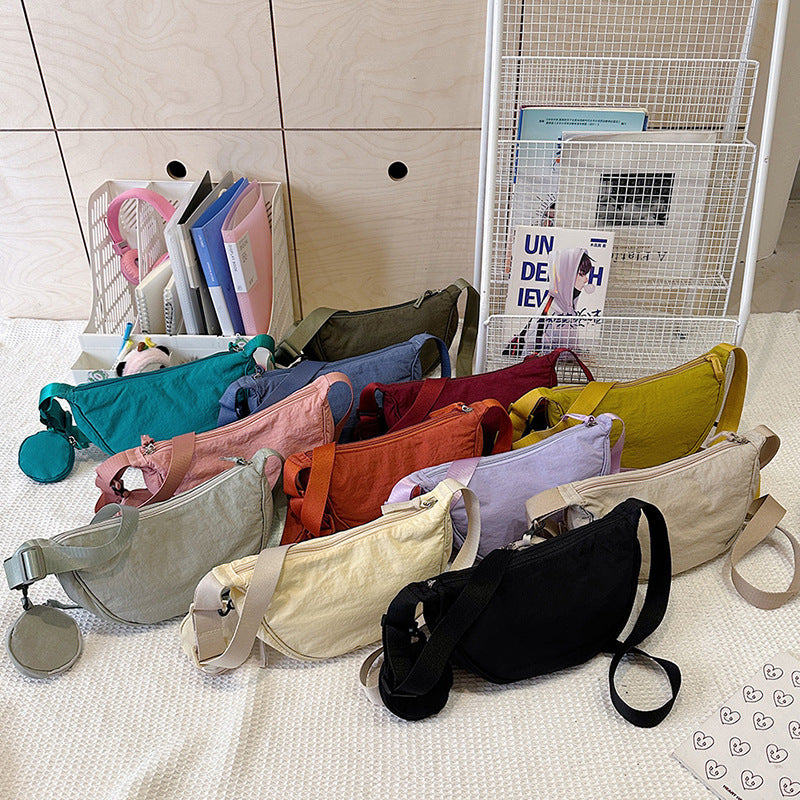 Women's Dumpling Summer Four Canvas Mobile Niche Bags