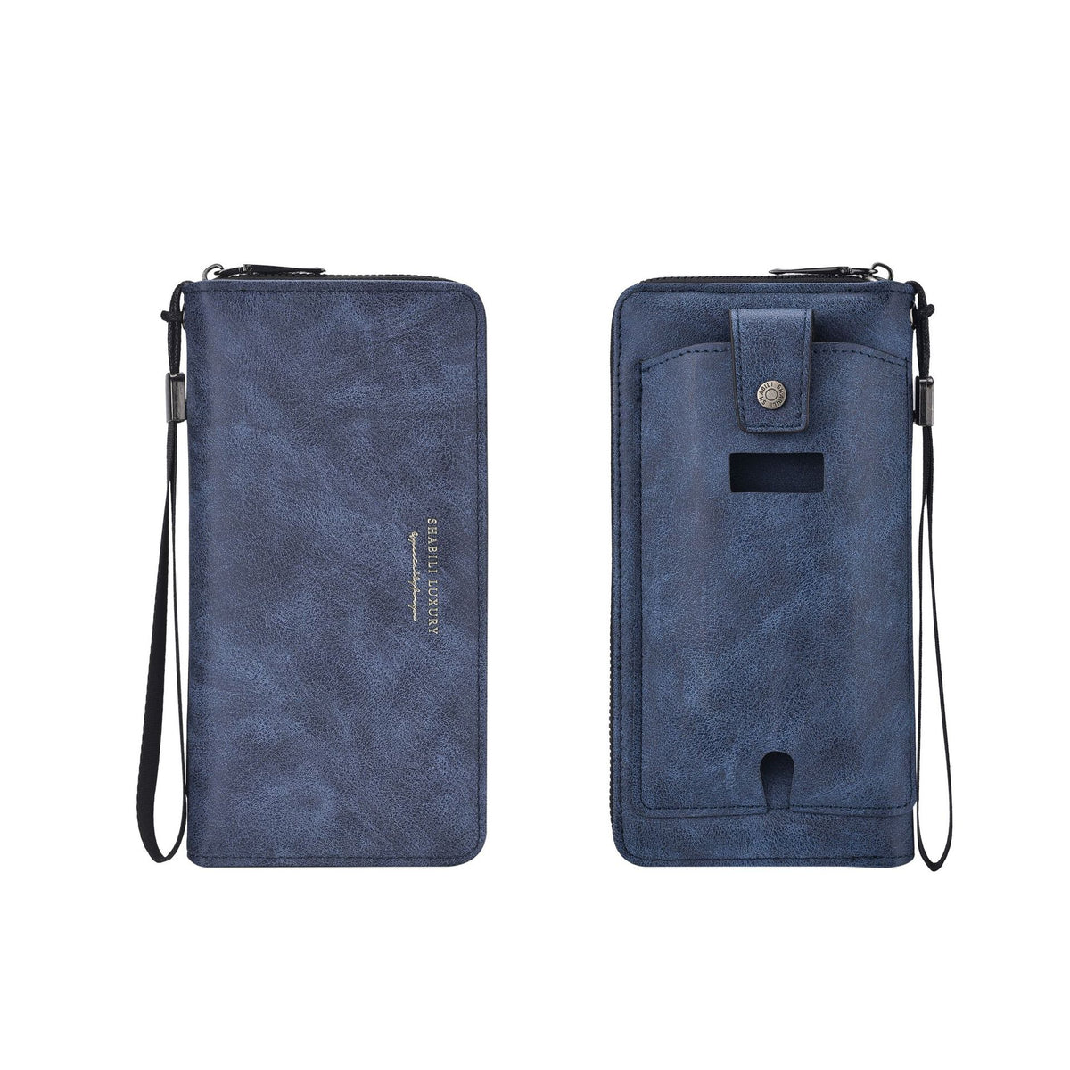 Men's Zipper Multiple Slots Long Mobile Men's Wallet