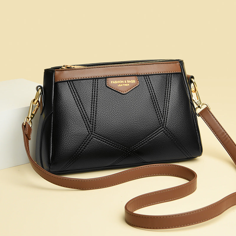 Women's Fashion Mom Classy Soft Leather Crossbody Bags