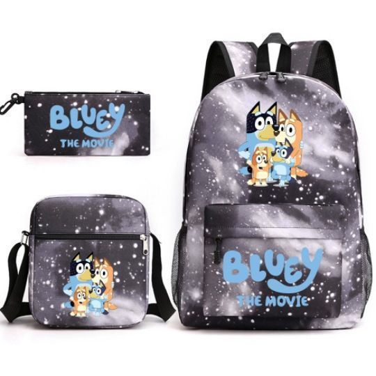 Women's & Men's & Three-piece Leisure Printed Large Capacity Backpacks