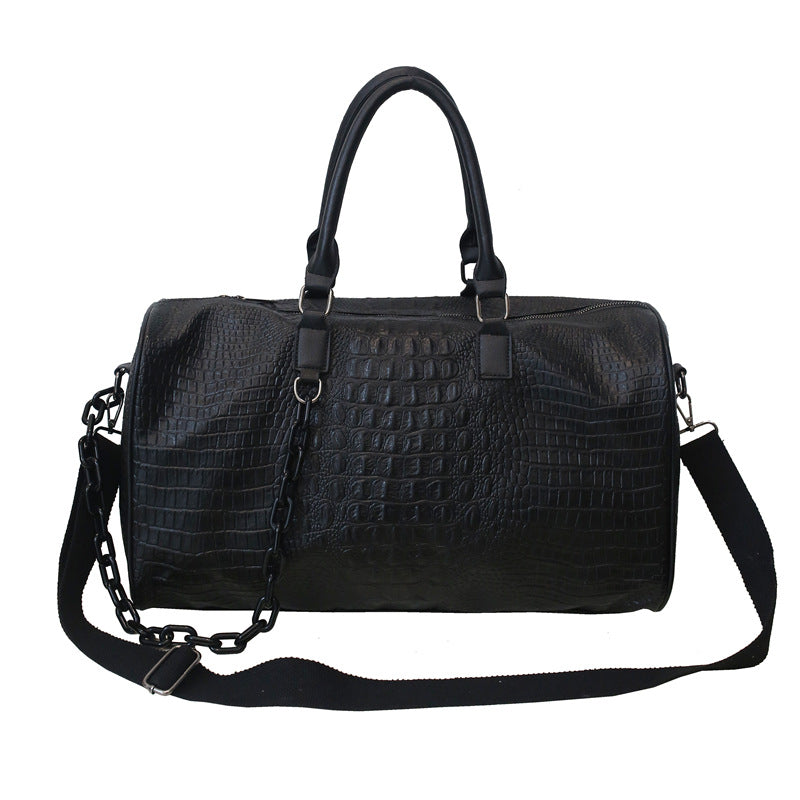 Pattern Portable Large Capacity Short Business Bags