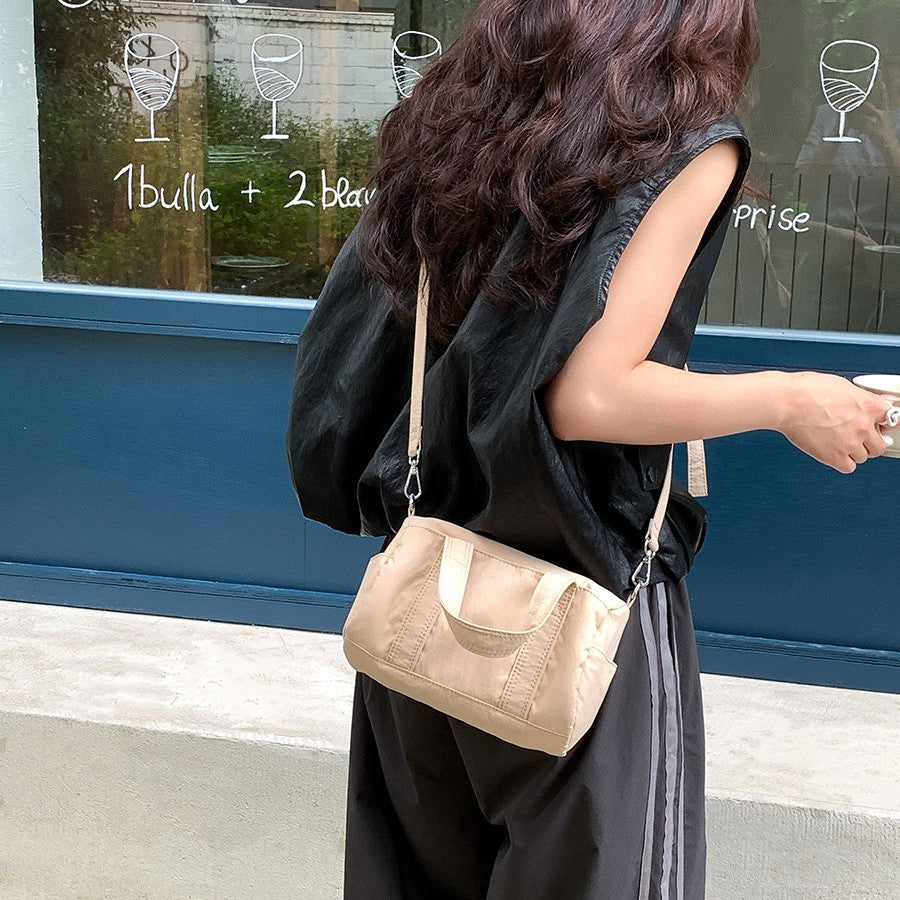 Korean Style Niche Nylon Simple Western Crossbody Bags